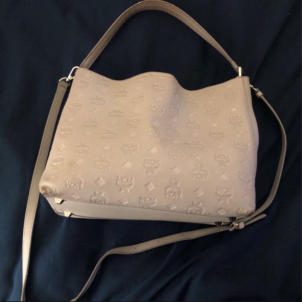 MCM logo purse